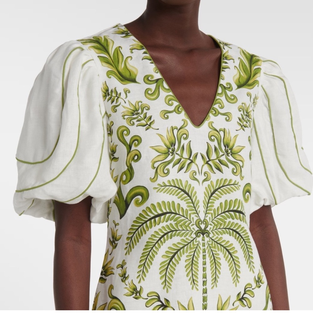 Farm Rio Linen Mini Dress - Picture 3 of 3